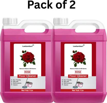 Leelambari Disinfectant Surface & Floor Cleaner Liquid, Floral