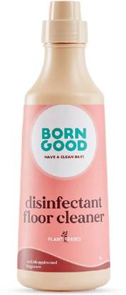 Born Good Plant Based Disinfecting Liquid Floor/Surface Cleaner | Kills 99.9% of Germs Turkish Applewood Fragrance