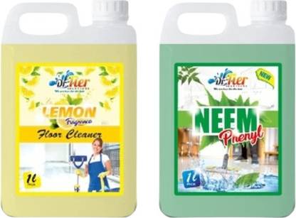 tiercart Combo of NEEM PHENYL AND FLOOR CLEANER LEMON