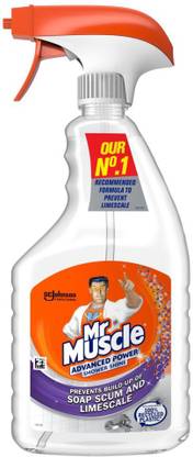 Mr Muscle Advanced Power Bathroom Shower Cleaner 750ml Regular
