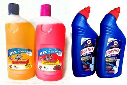 Angel Toilet Cleaner 500ml X 2 Ligel 500ml X2 pack of 4 Lime, Rose