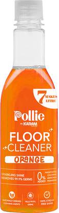 Pollie Floor Cleaner 7 Litres Orange | 600mL Concentrate Bottle makes 7 Litres Orange