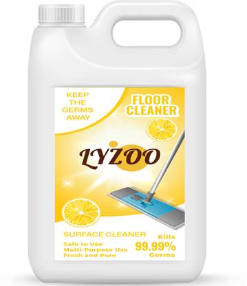 Lyzoo 5 Litre - Lemon, Disinfectant Surface & Floor Cleaner |India's #1 Floor Cleaner Lemon
