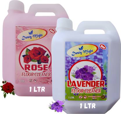 Dusty Might Disinfectant Phenyl Liquid Surface For Homes Offices Commercial Use Rose And Lavender