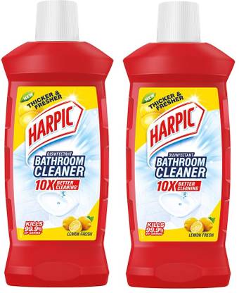 Harpic Disinfectant Bathroom Cleaner Liquid Lemon