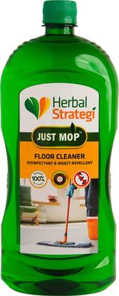 HERBAL STRATEGI HERBAL FLOOR CLEANER, DISINFECTANT AND INSECT REPELLENT - 1Ltr Lemon