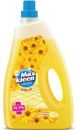 Maxkleen Citrus Joy Disinfectant Floor Cleaner with 99.9% Germ Protection Citrus