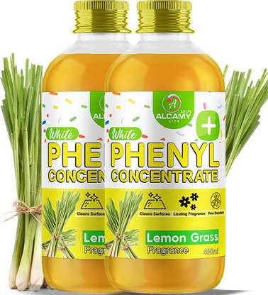 AALCAMY AAAL Lemon Grass Phenyl Concentrate Liquid Makes 16 To 20 Litre Of White Phenyl Lemon Grass