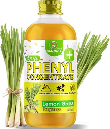 AALCAMY AAAL Lemon Grass Phenyl Concentrate Liquid (Makes 8 To 10 Litre Of White Phenyl) Lemon Grass