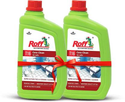 Pidilite Roff Cera Clean Tile, Ceramic Cleaner, removes stubborn stains,1000ml, Pack of 2 GOOD