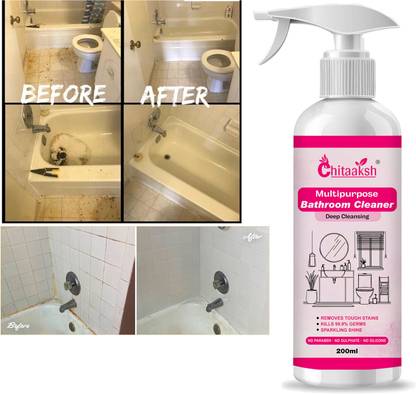 VSK Multipurpose Bathroom Cleaner Spray – 200ML Deep Cleansing Odour