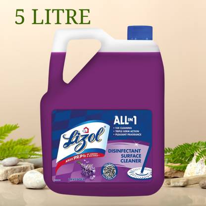Lizol Disinfectant Surface & Floor Cleaner Liquid Suitable for All Floor Cleaner Mopsl Lavender02