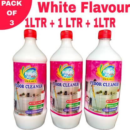 PRONO PLUS PRONOPLUS FLOOR CLEANER WHITE 3PCS WHITE PHENYL