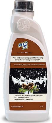 cleansol Pine oil Emulsifying agent for making Pine-Phenyl Compound (CP95) - 1 Ltr Pine