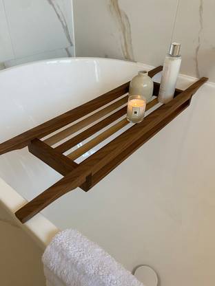 Rups Bathtub Tray / Bath Caddy for Bathroom, Bath Shelf / Table for Poll Bathtub Caddy