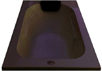 MADONNA Prestige 4 Feet Acrylic (with Headrest) - Brown Alcove Bathtub