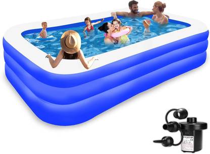 SANYOSA Family Inflatable Swimming Pools - Thickened, PVC Inflatable Swimming Pool