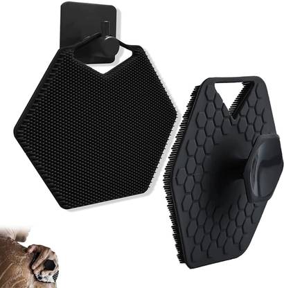 XAMILE 2 Pack Silicone Body Scrubber Body Buffer Exfoliating Brush Body Scrubber Shower Gentle Exfoliating and Massage for All Kinds of Skin Free-standing Bathtub