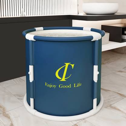 StarAndDaisy Ice Bath Bucket Portable Kids Ice Bath Bucket, Insulated Spa Buckets with Hot and Cold Baths Alcove Bathtub