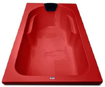 MADONNA Prestige 4 Feet Acrylic (with Headrest) - Red Alcove Bathtub