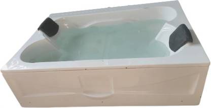 multibath MBT0013-Basic Plus Model High Material Acrylic Square Shaped Freestanding Bathtub Bubble & Filler Sysytem Free-standing Bathtub