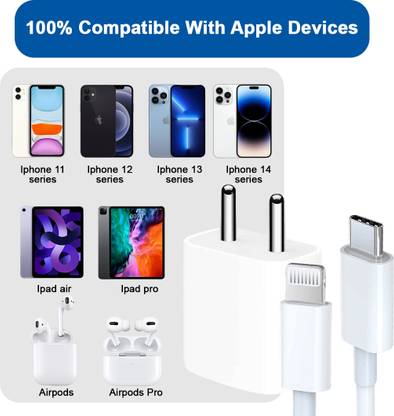 Quprak 20 W PD 3 A Wall Charger for Mobile