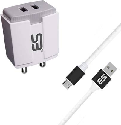 shopbucket 12 W 3.4 A Wall Charger for Mobile with Detachable Cable