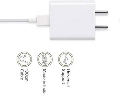 NEXCEN SuperVOOC 4.8 A Wall Charger for Mobile with Detachable Cable