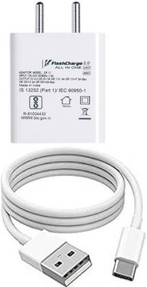 Ekon 80 W Supercharge 5 A Wall Charger for Mobile with Detachable Cable