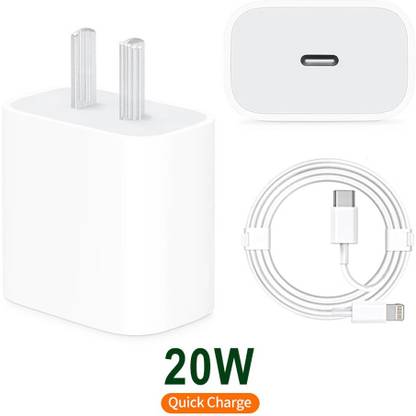 NeroEdge 20 W 3 A Wall Charger for Mobile with Detachable Cable