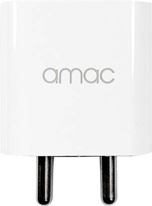amaq Quick Charge 2.4 A Multi-pin Wall Charger for Mobile with Detachable Cable