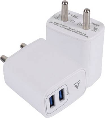 VICTEL 15 W Adaptive Charging 2.4 A Wall Charger for Mobile with Detachable Cable