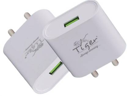 TIGER 3 A Wall Charger for Mobile with Detachable Cable