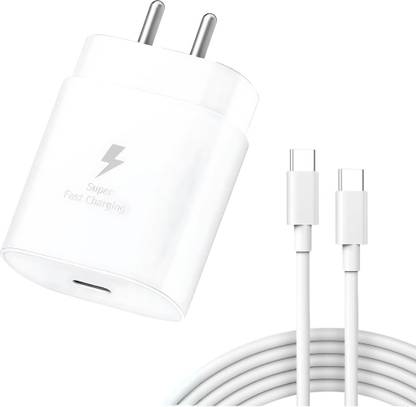MAK 25 W Supercharge 3.1 A Wall Charger for Mobile with Detachable Cable