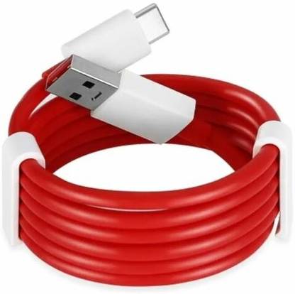 digie USB Type C Cable 1 m Original 80-Watt Super VOOC Charger Compatible