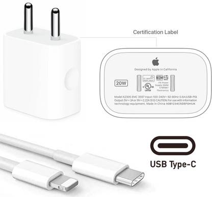 NeroEdge 20 W 3 A Wall Charger for Mobile with Detachable Cable