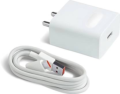 MAK 33 W TurboPower 2.0 4 A Wall Charger for Mobile with Detachable Cable