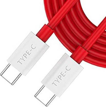 OnePlus USB Type C Cable 6.5 A 1 m Dash Warp Charge Cable 6.5A Type-C to USB C PD Data Sync Fast Charging Cable