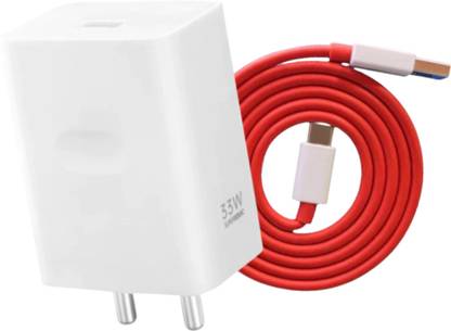 BLYNOIZ 33 W SuperVOOC 3 A Wall Charger for Mobile with Detachable Cable