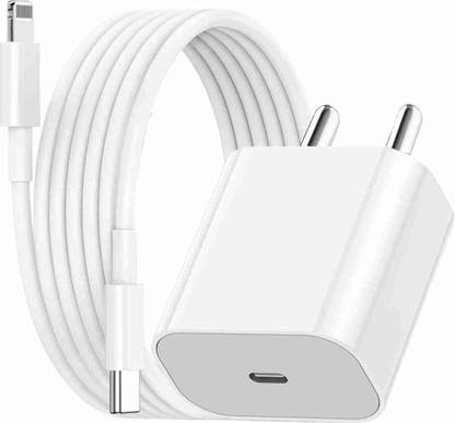 EVAAENTERPRISES 20 W PD 3 A Wall Charger for Mobile with Detachable Cable