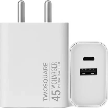 TWO SQUARE Warp Wall Charger for Mobile