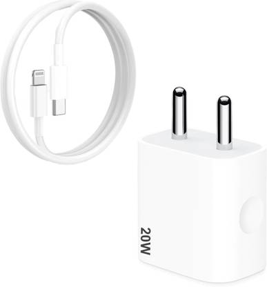 RVAT 20 W PD 3 A Wall Charger for Mobile with Detachable Cable