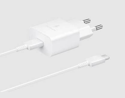 SAMSUNG 15 W 3 A Wall Charger for Mobile with Detachable Cable