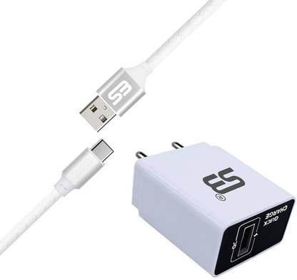 SB 18 W Quick Charge 3.4 A Wall Charger for Mobile with Detachable Cable