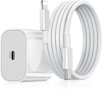 AAMS 20 W Quick Charge 3 A Wall Charger for Mobile with Detachable Cable