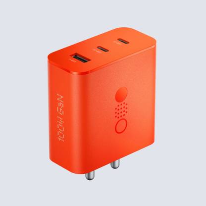 CMF by Nothing 100 W Power GaN 5 A 3 Port Mobile Charger with Detachable Cable