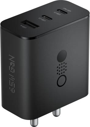 CMF by Nothing 65 W GaN 3 A Multiport Mobile Charger  (Dark Grey)
