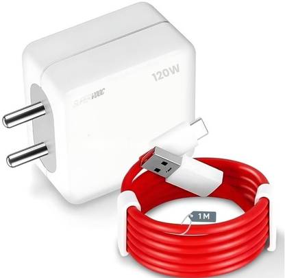 CHARG-X 120 W SuperVOOC 9 A Wall Charger for Mobile with Detachable Cable