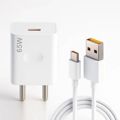 SB 65 W SuperVOOC 6 A Wall Charger for Mobile with Detachable Cable