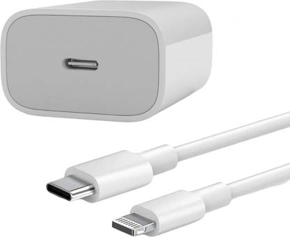 Heatmor 20 W PD 2.1 A Wall Charger for Mobile with Detachable Cable